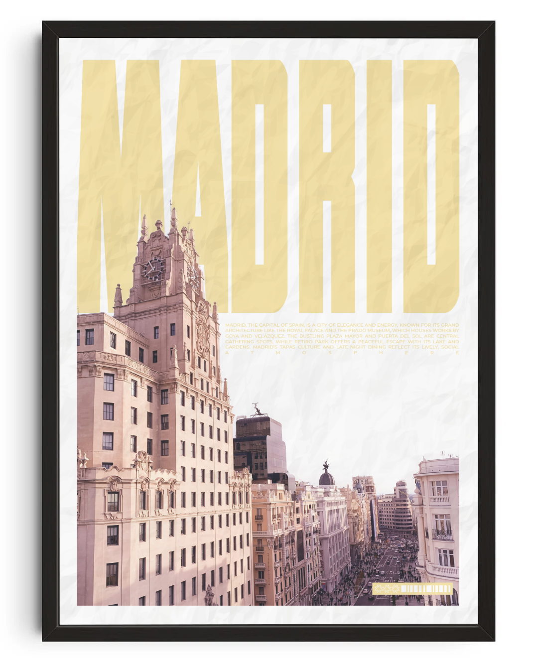 Madrid Poster