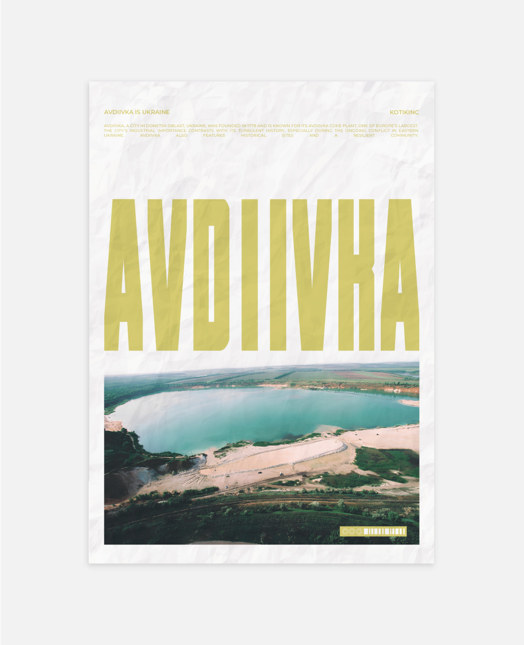 Avdiivka poster