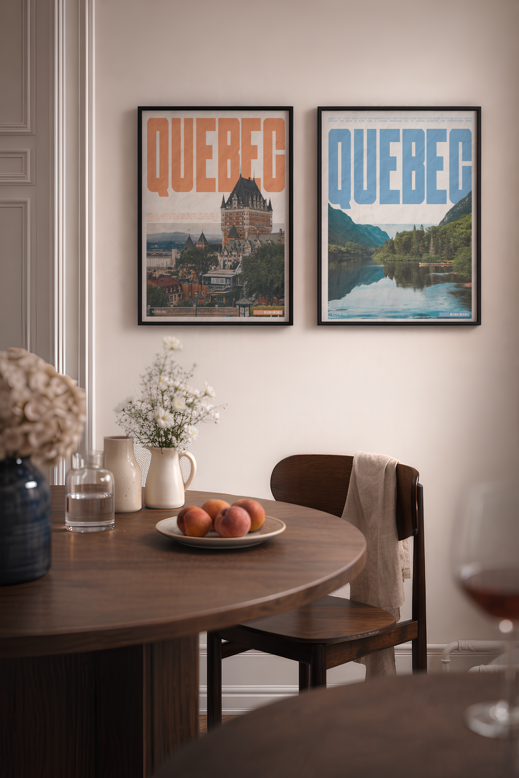 Montreal city art print wall art poster | KOTIKINC — view 2