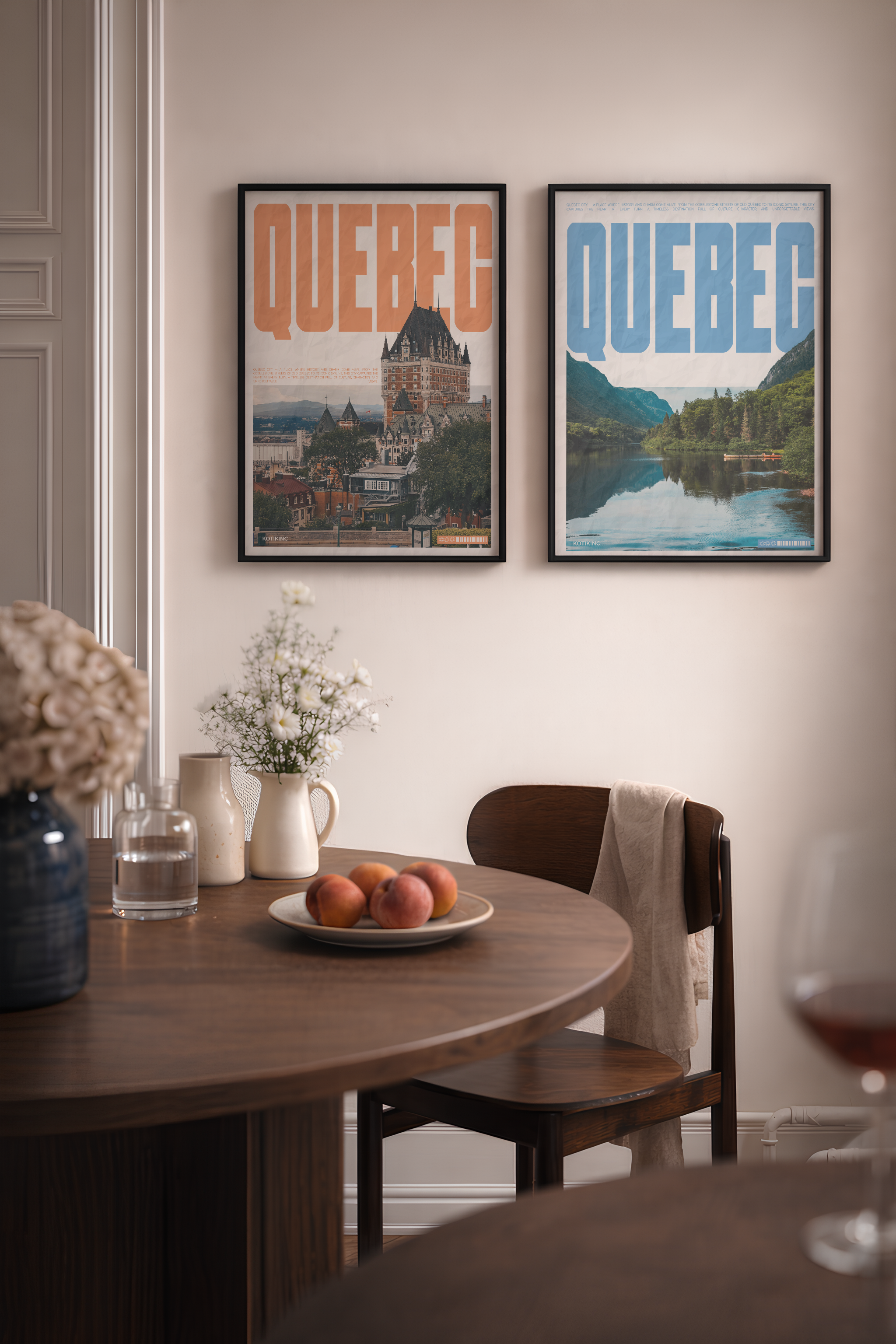 Montreal city art print wall art poster | KOTIKINC — view 2