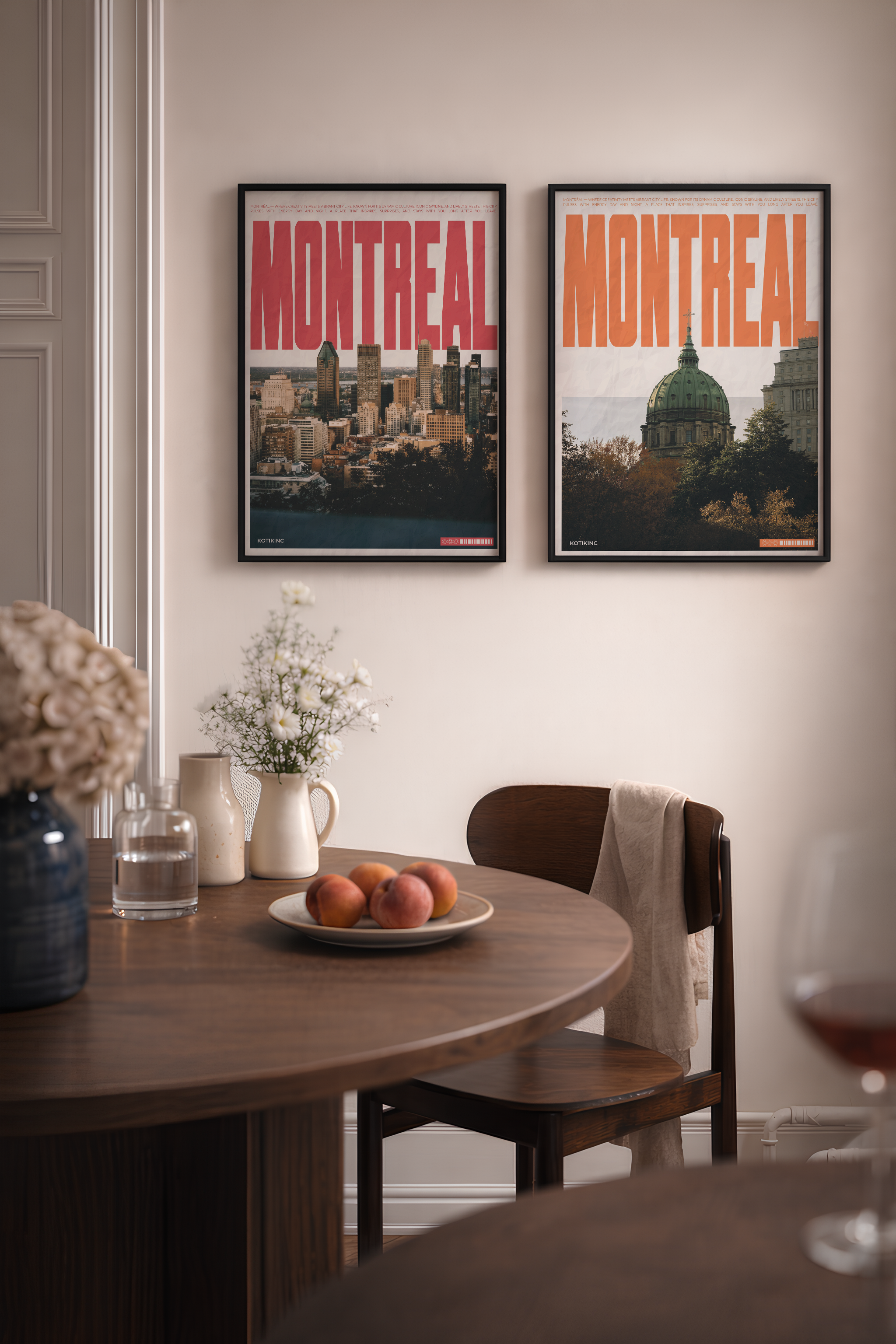 Québec City art print wall art poster | KOTIKINC — view 2
