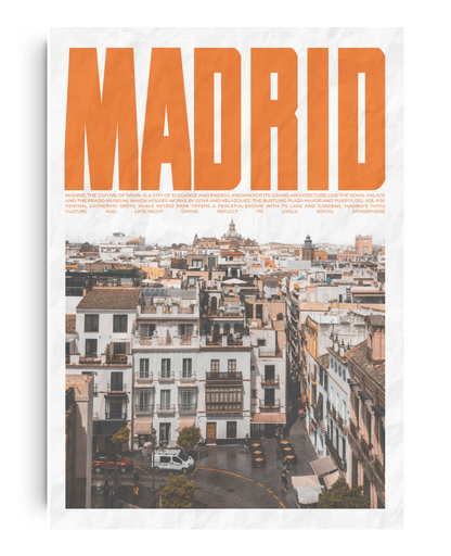 Madrid Poster