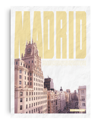 Madrid Poster