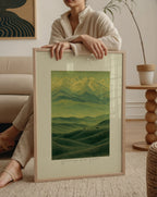 Dreamscape of the Nomads art print wall art poster | KOTIKINC — view 2