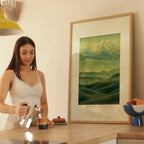 Dreamscape of the Nomads art print wall art poster | KOTIKINC — view 3