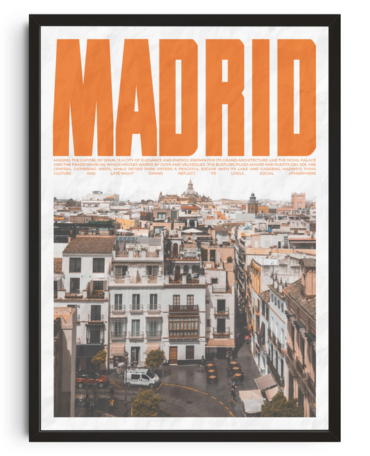 Madrid Poster