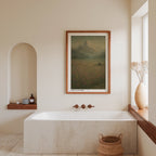 The Quiet Presence in the Meadowlight art print wall art poster | KOTIKINC — view 3