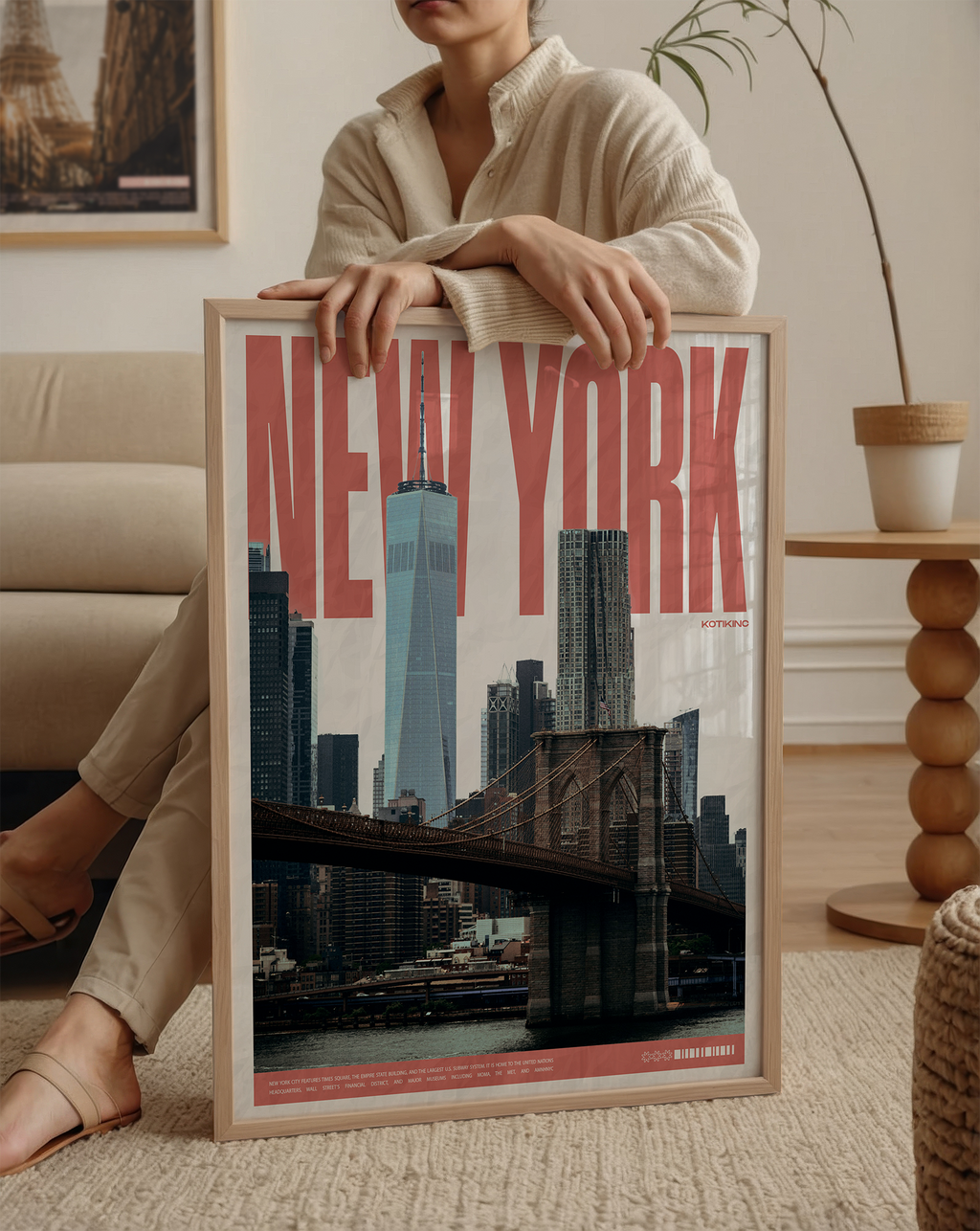 Постер Нью Йорк