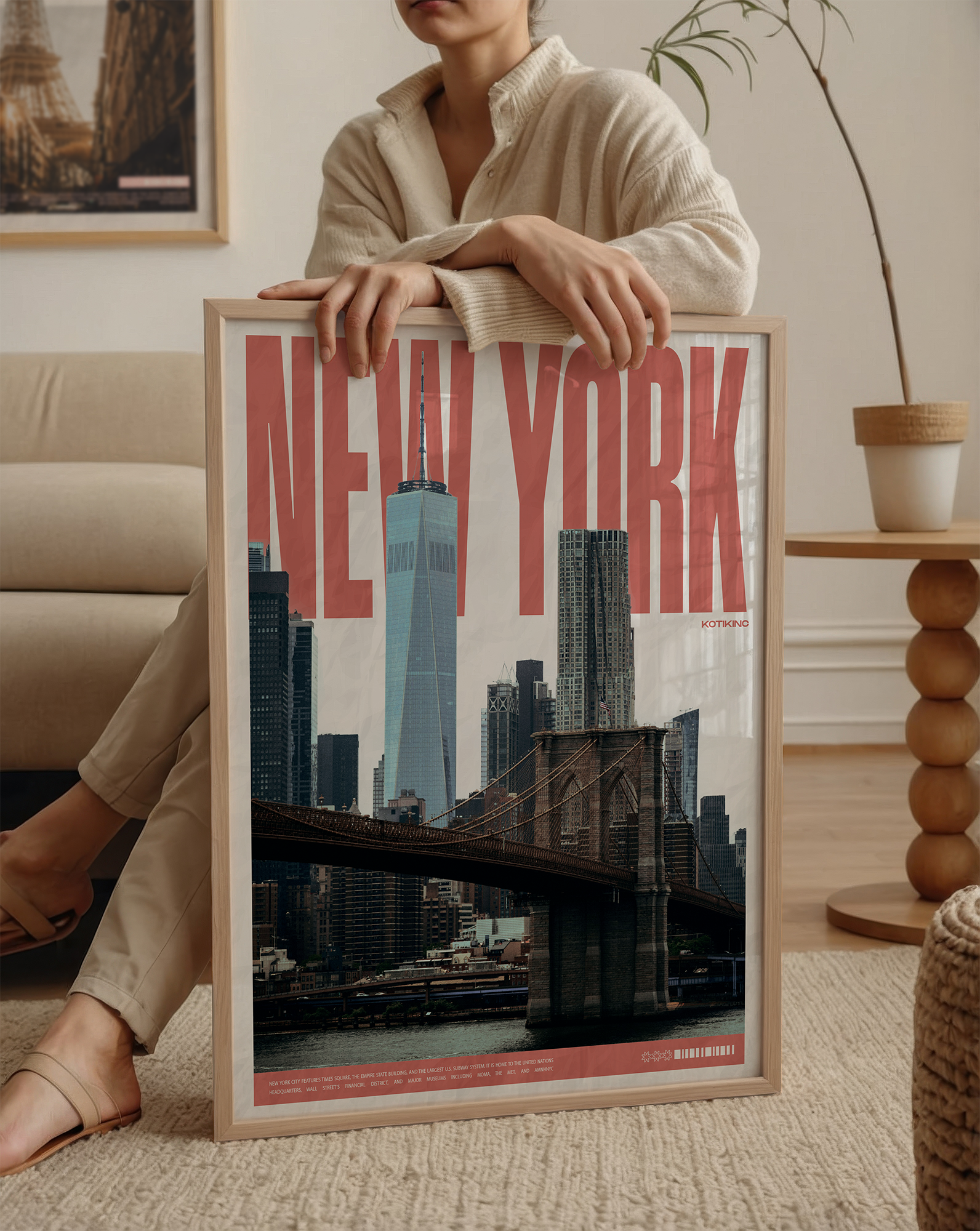 Постер Нью Йорк