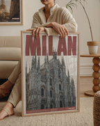 Milan poster