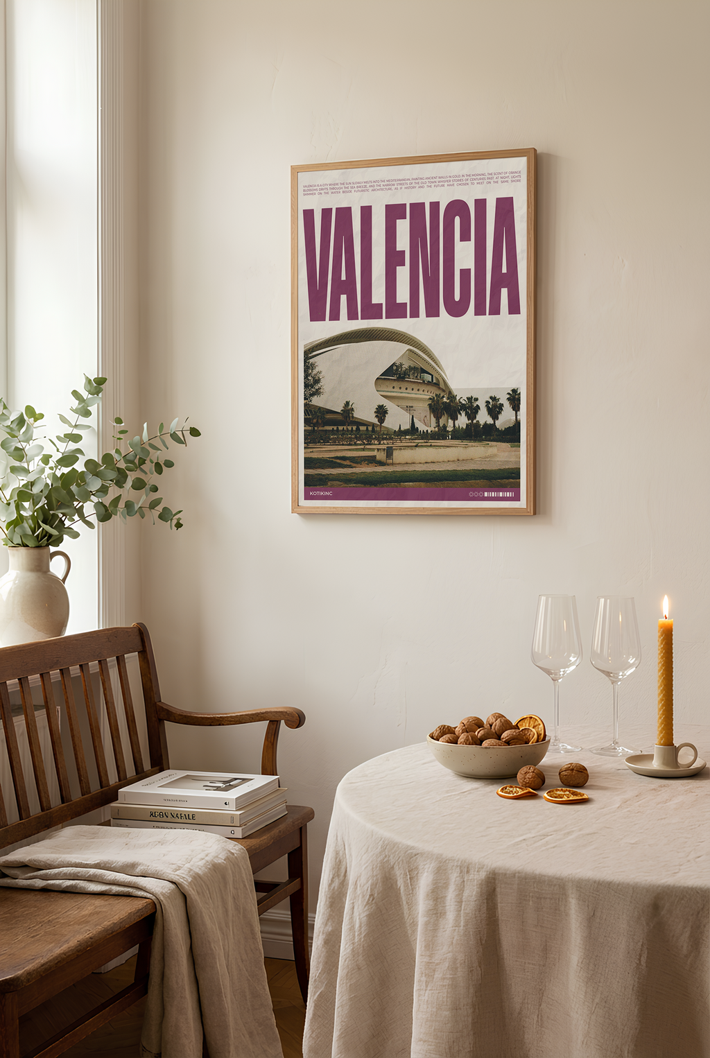 Valencia art print wall art poster | KOTIKINC — view 5
