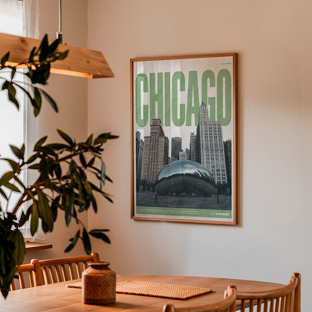 Чикаго art print wall art poster | KOTIKINC — view 2