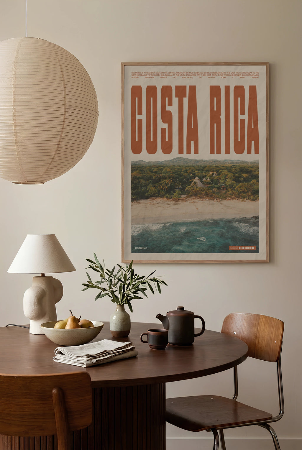 Коста-Ріка art print wall art poster | KOTIKINC — view 4