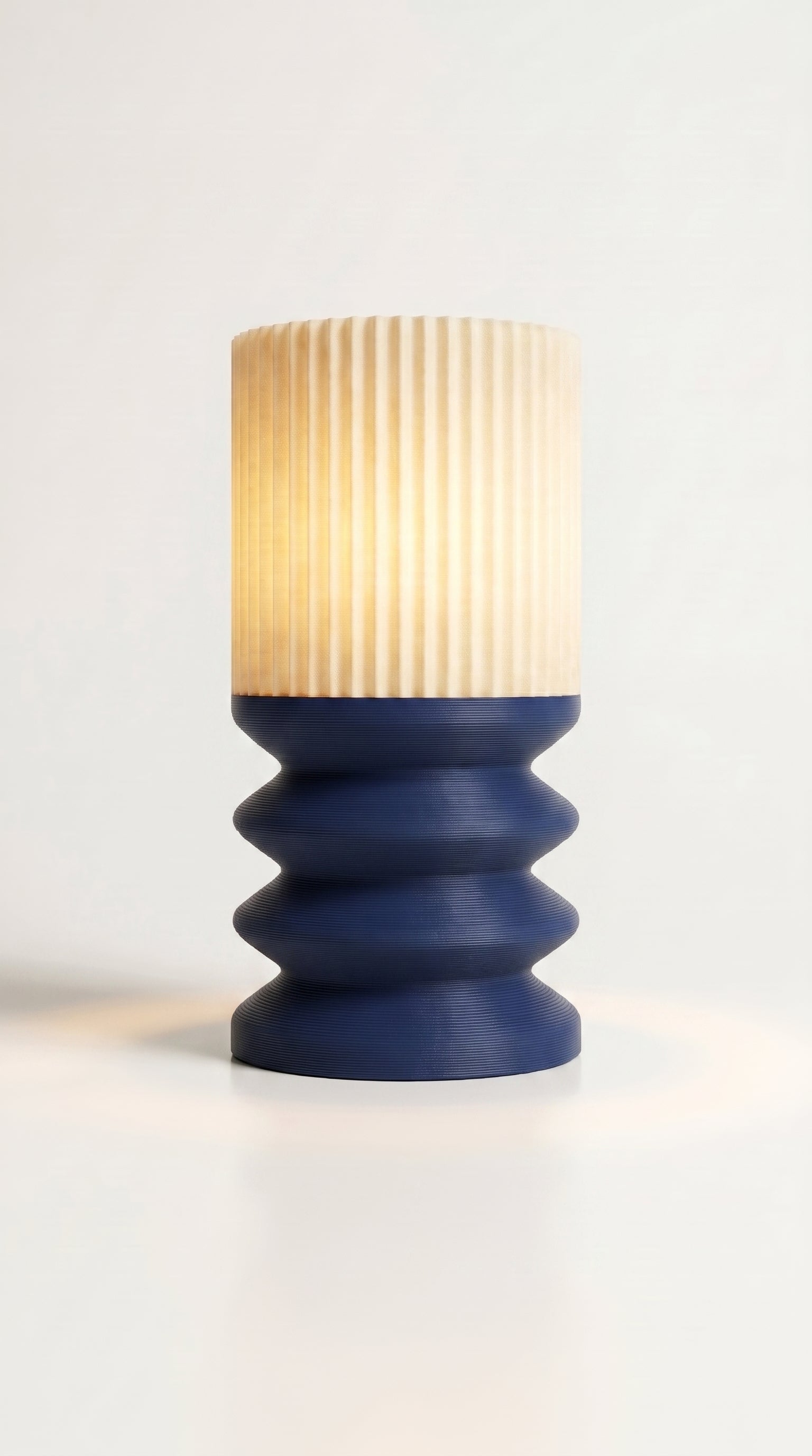 Goblet Navy Table Lamp