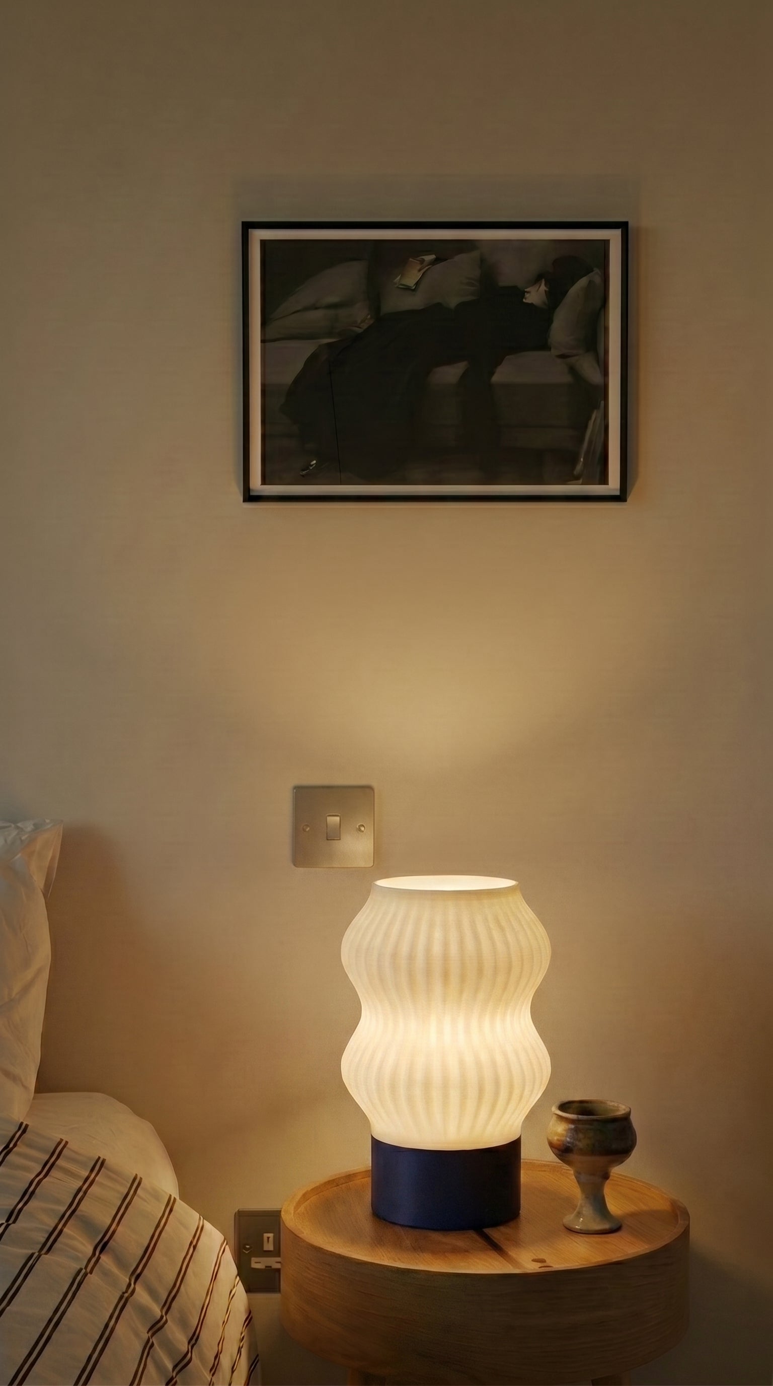Pacific Fluted Table Lamp