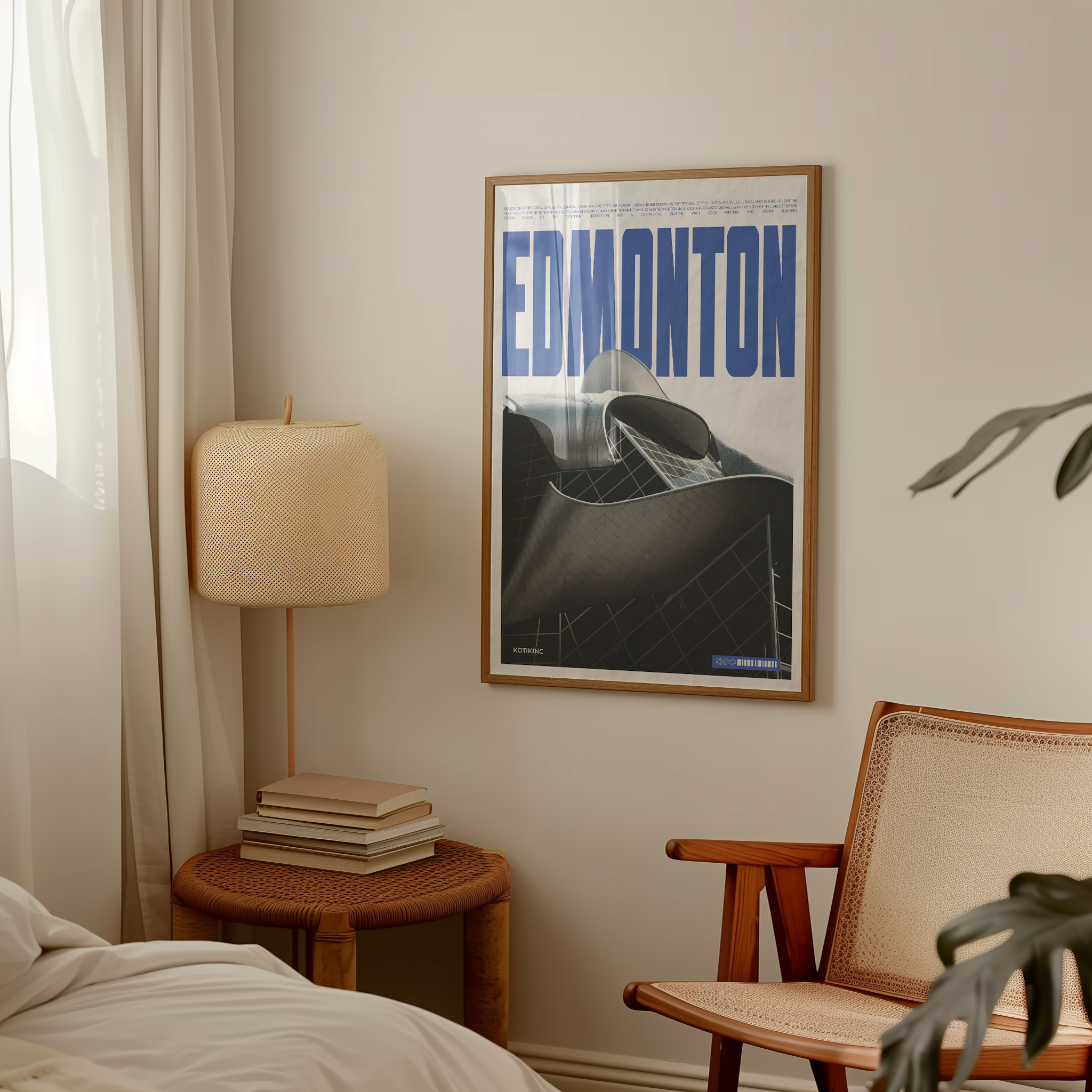 Edmonton city art print wall art poster | KOTIKINC — view 2