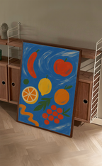 Fruitful Dance art print wall art poster | KOTIKINC — view 3