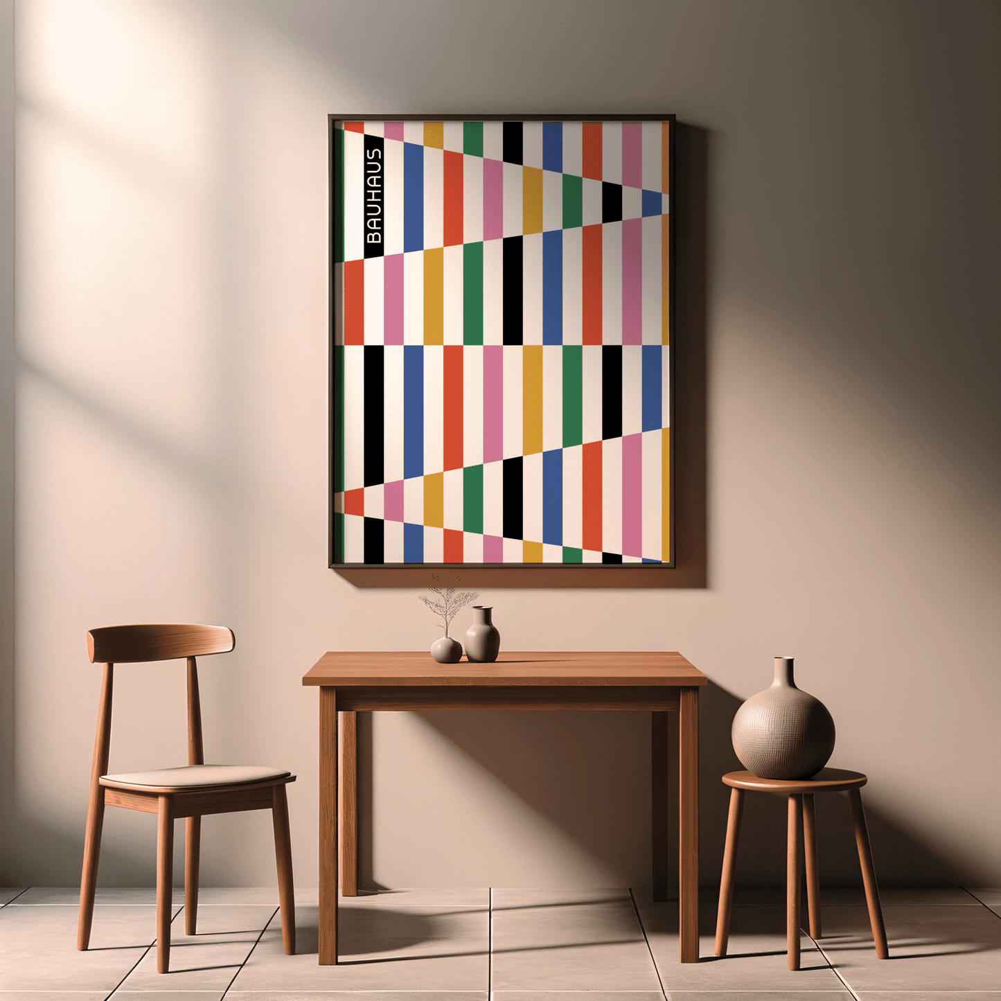 Bauhaus  multicolor poster