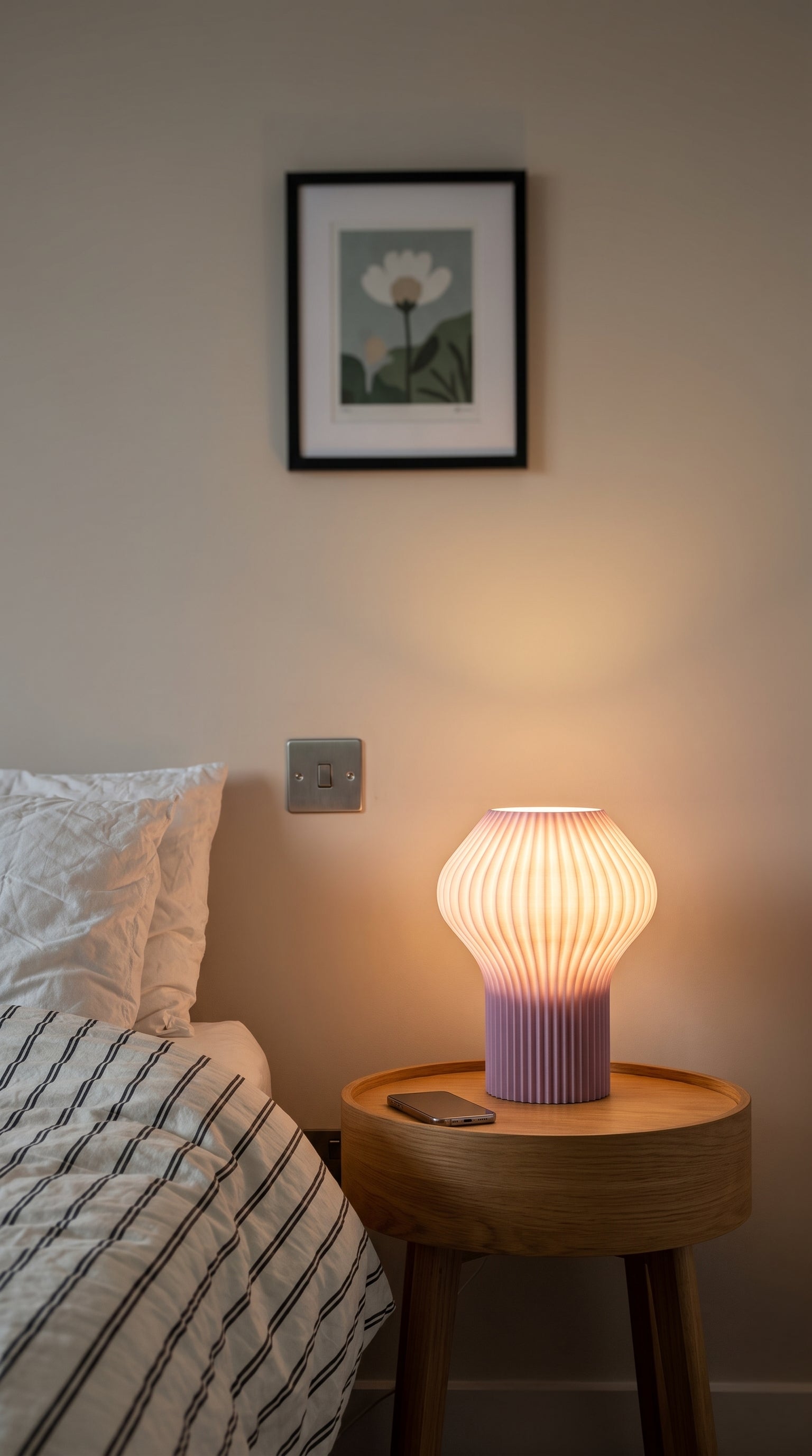 Bloon Mushroom Table Lamp 3D printed