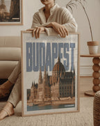 Будапешт art print wall art poster | KOTIKINC — view 2