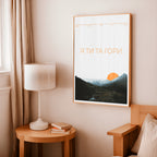 I am you and the mountains poster 