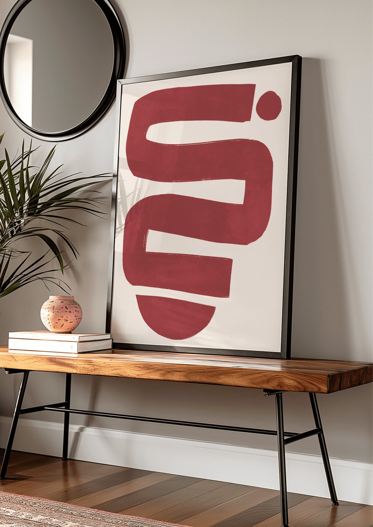 Abstract Ebb and Flow