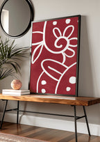 Floral Rhythms art print wall art poster | KOTIKINC — view 3