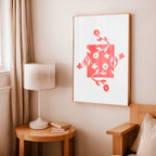 Blossoming Frame art print wall art poster | KOTIKINC — view 2