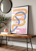 Dimensions of Time art print wall art poster | KOTIKINC — view 2
