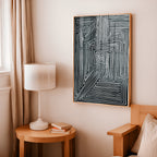 Labyrinth of Lines art print wall art poster | KOTIKINC — view 3