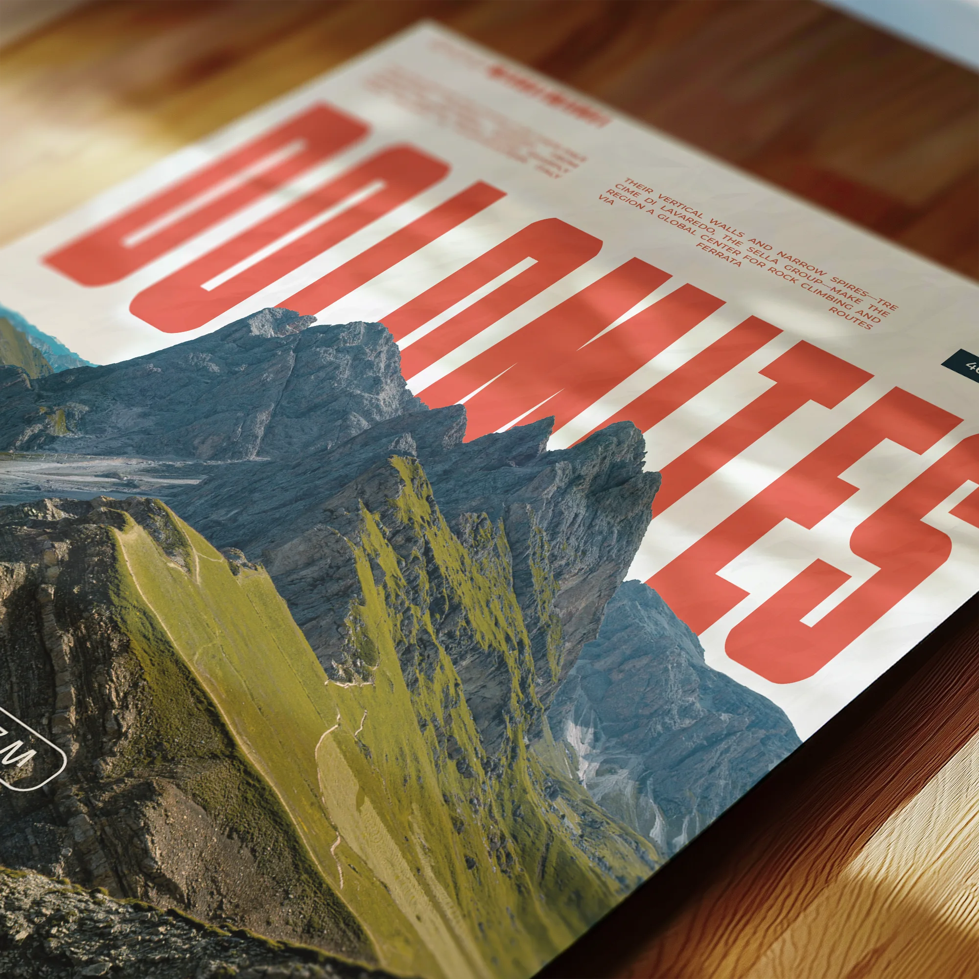 Постер Dolomites