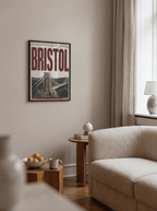 Bristol city art print wall art poster | KOTIKINC — view 3