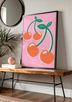 Sweet Cherries art print wall art poster | KOTIKINC — view 2