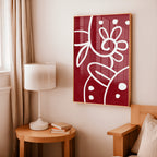 Floral Rhythms art print wall art poster | KOTIKINC — view 4