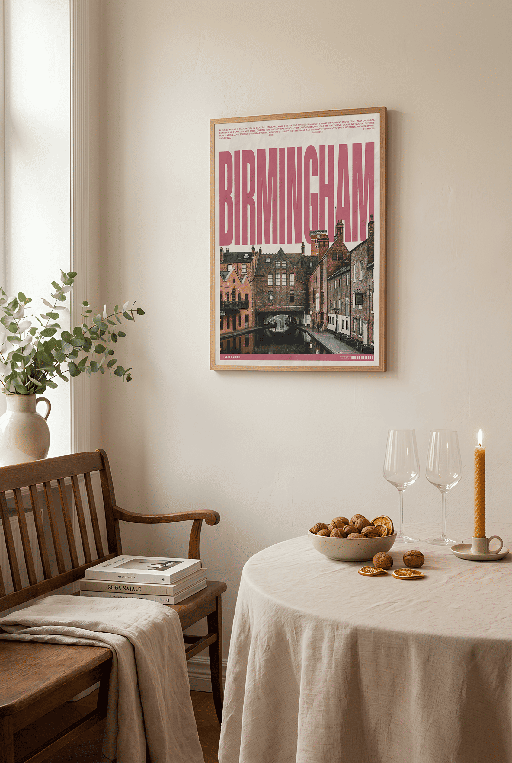 Birmingham city art print wall art poster | KOTIKINC — view 4