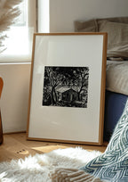 Countryside Solitude art print wall art poster | KOTIKINC — view 2