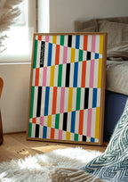 Bauhaus multicolor poster art print wall art poster | KOTIKINC — view 2