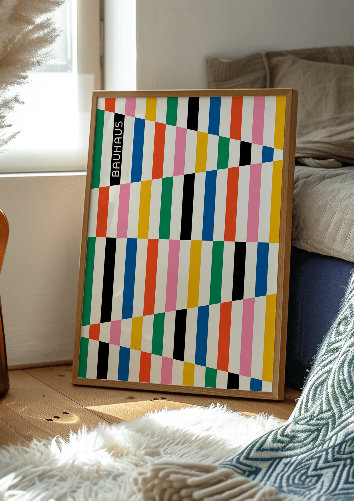 Bauhaus  multicolor poster