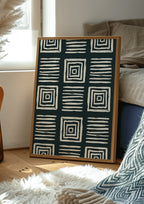 Geometric Impressions art print wall art poster | KOTIKINC — view 2