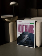 Mont Blanc mountain art print wall art poster | KOTIKINC — view 3