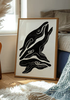 Aquatic Dance art print wall art poster | KOTIKINC — view 4