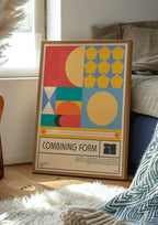 Combining Form art print wall art poster | KOTIKINC — view 2