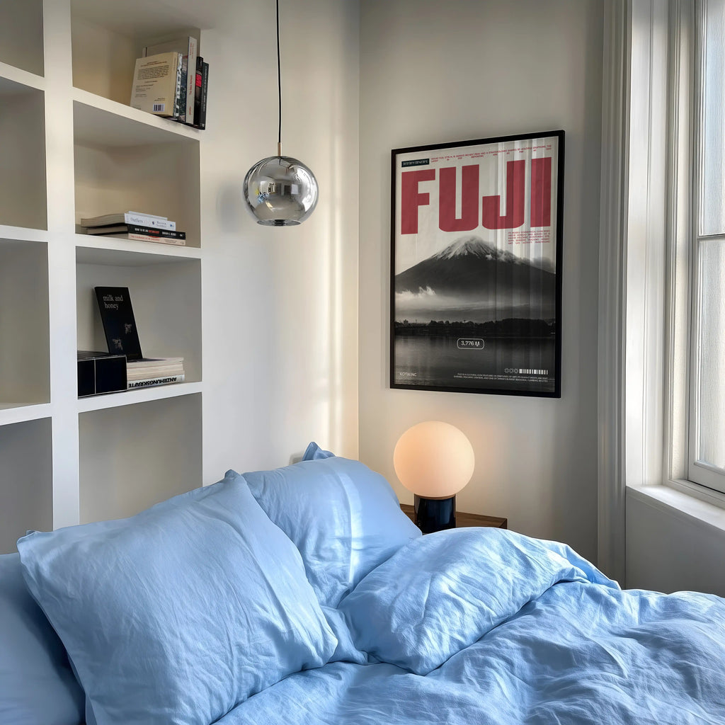 Fuji mountain art print wall art poster | KOTIKINC — view 2