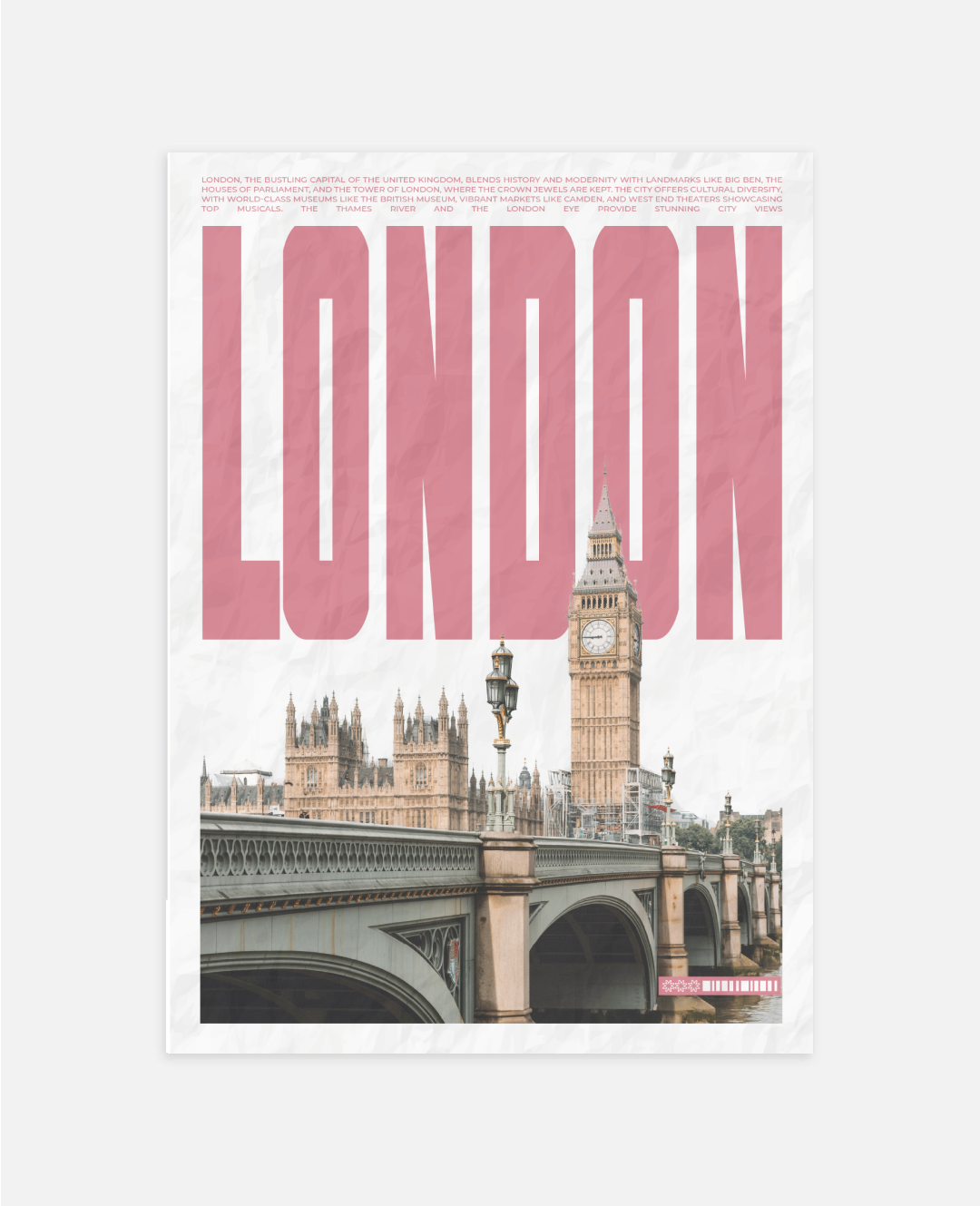 Постер Лондон
