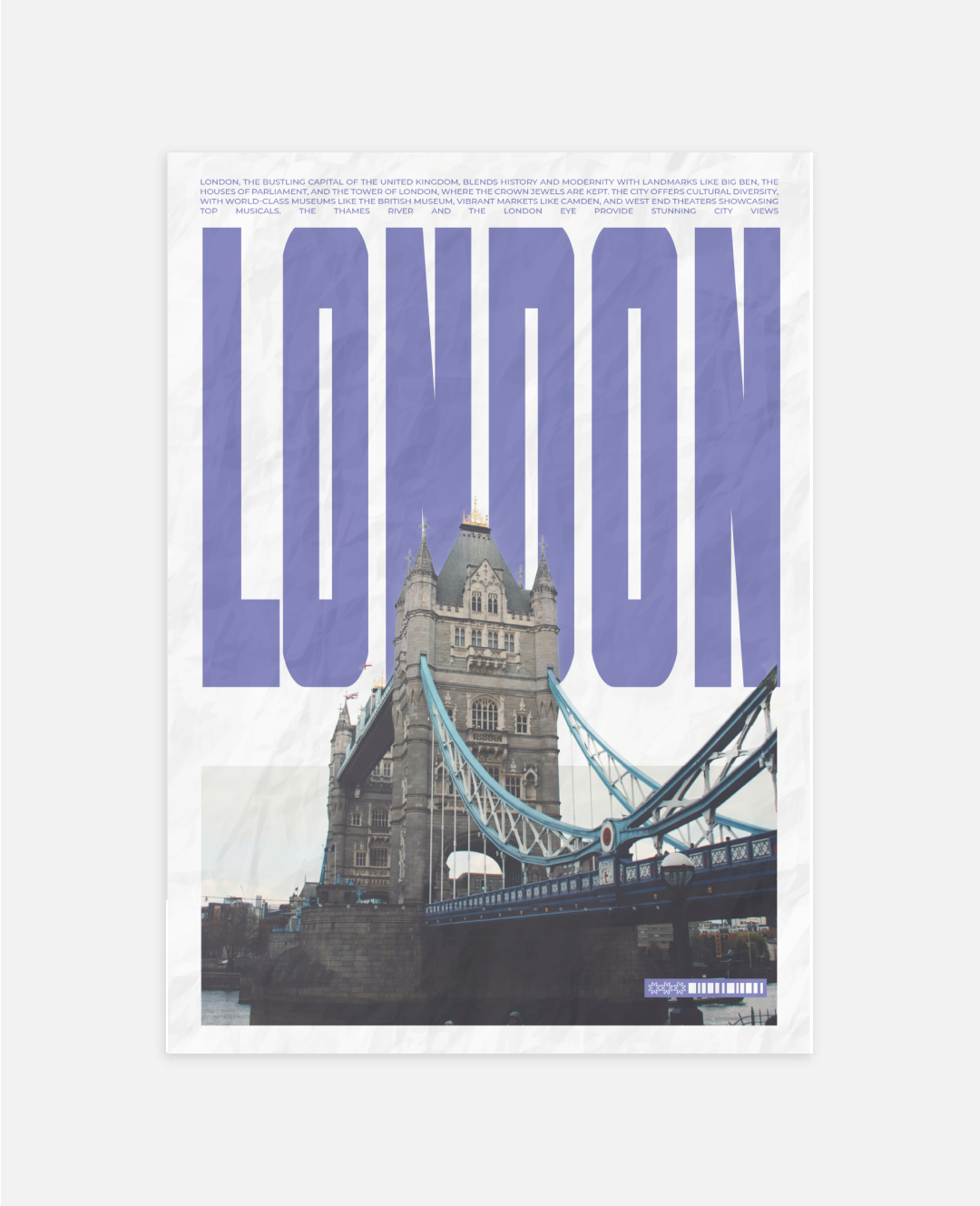Постер Лондон