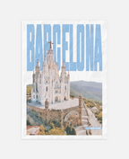 Барселона art print wall art poster | KOTIKINC