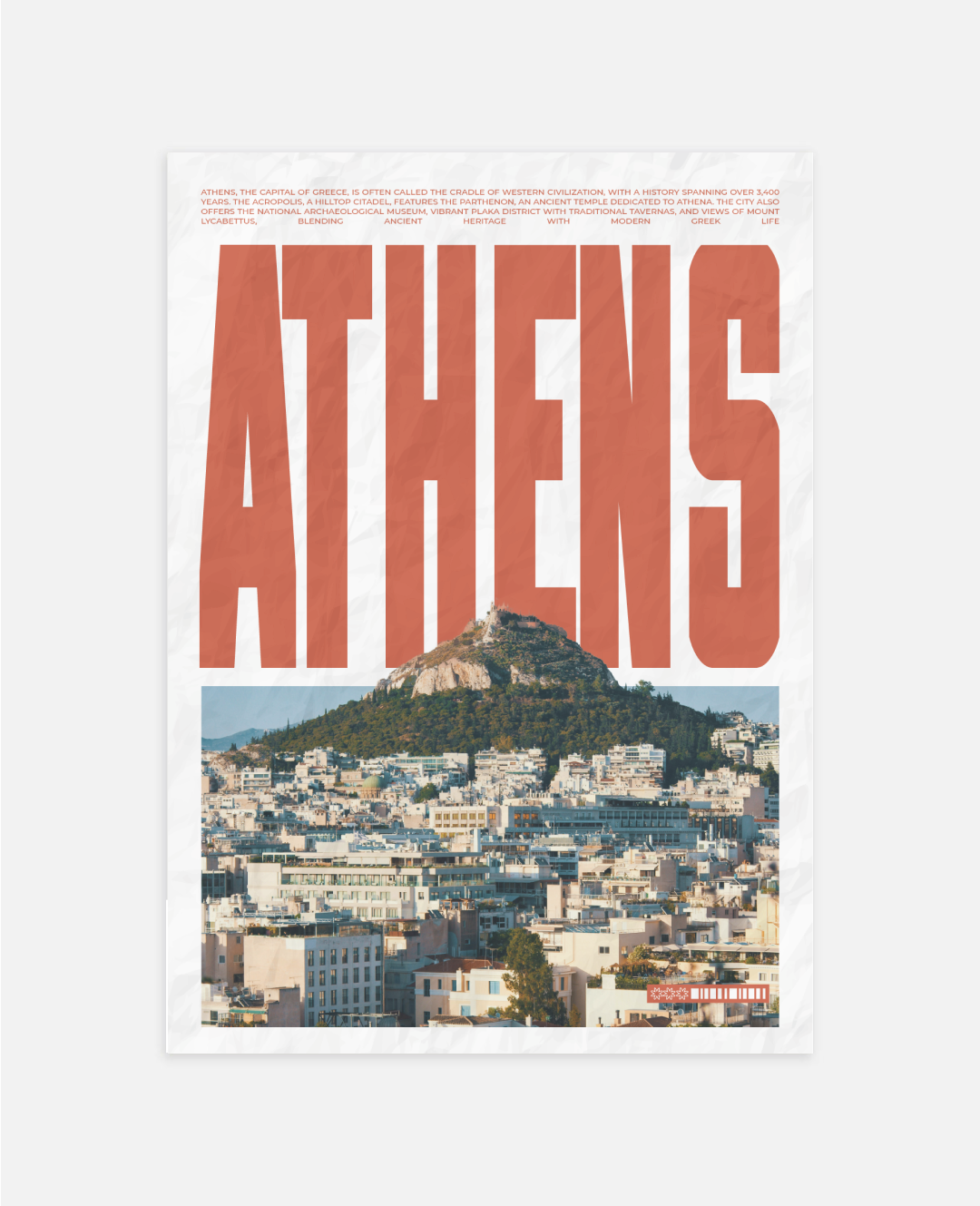 Athens poster