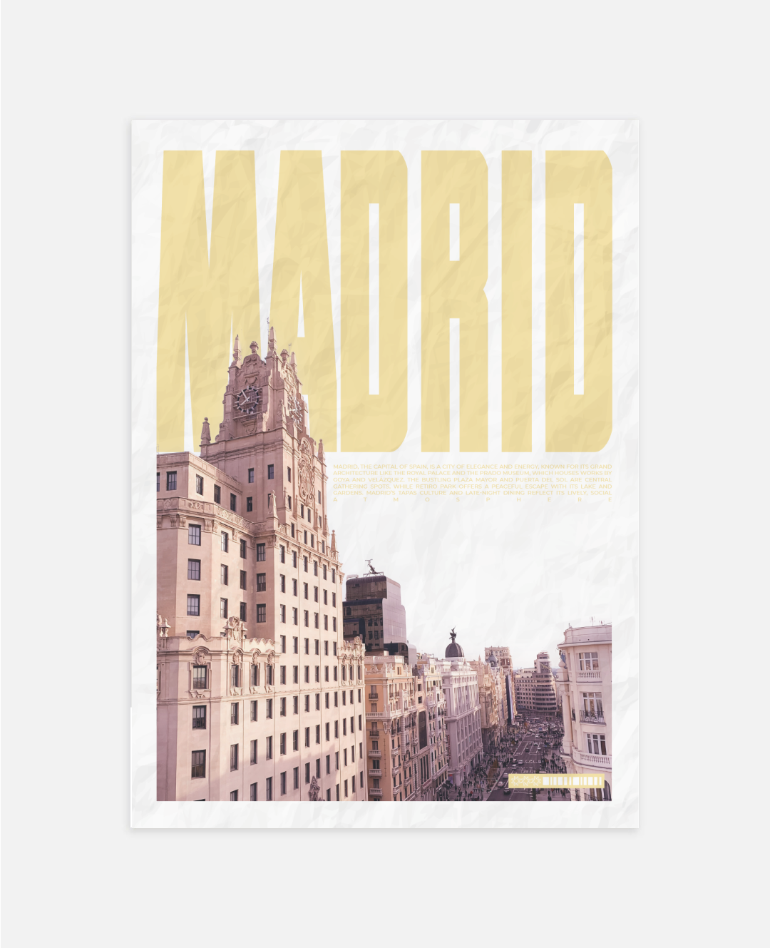 Постер Мадрид