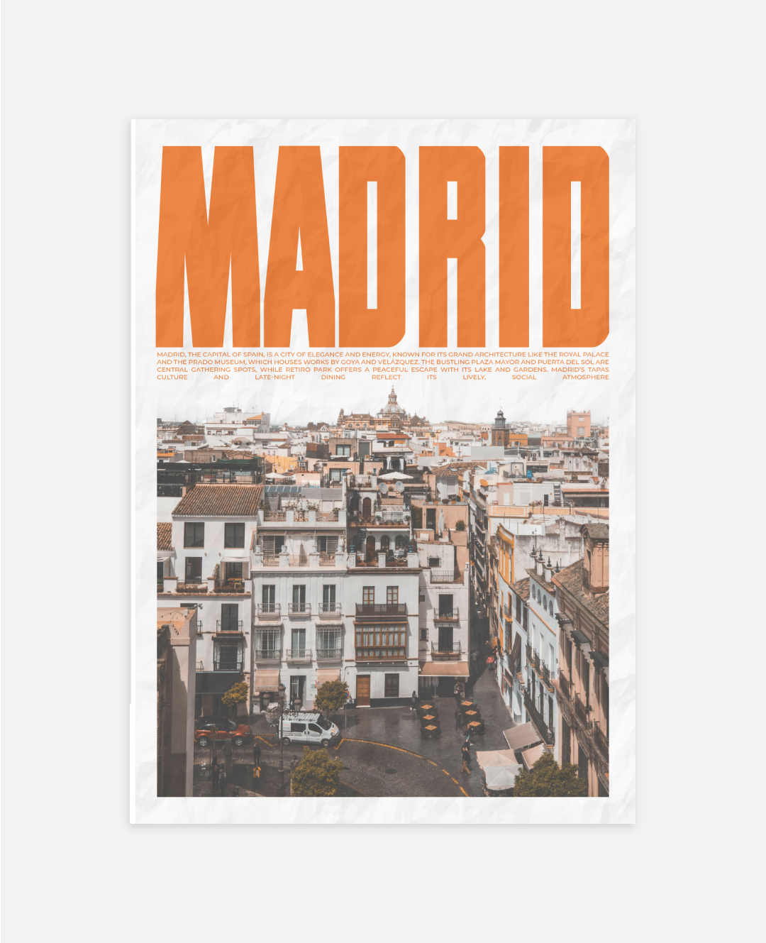 Постер Мадрид