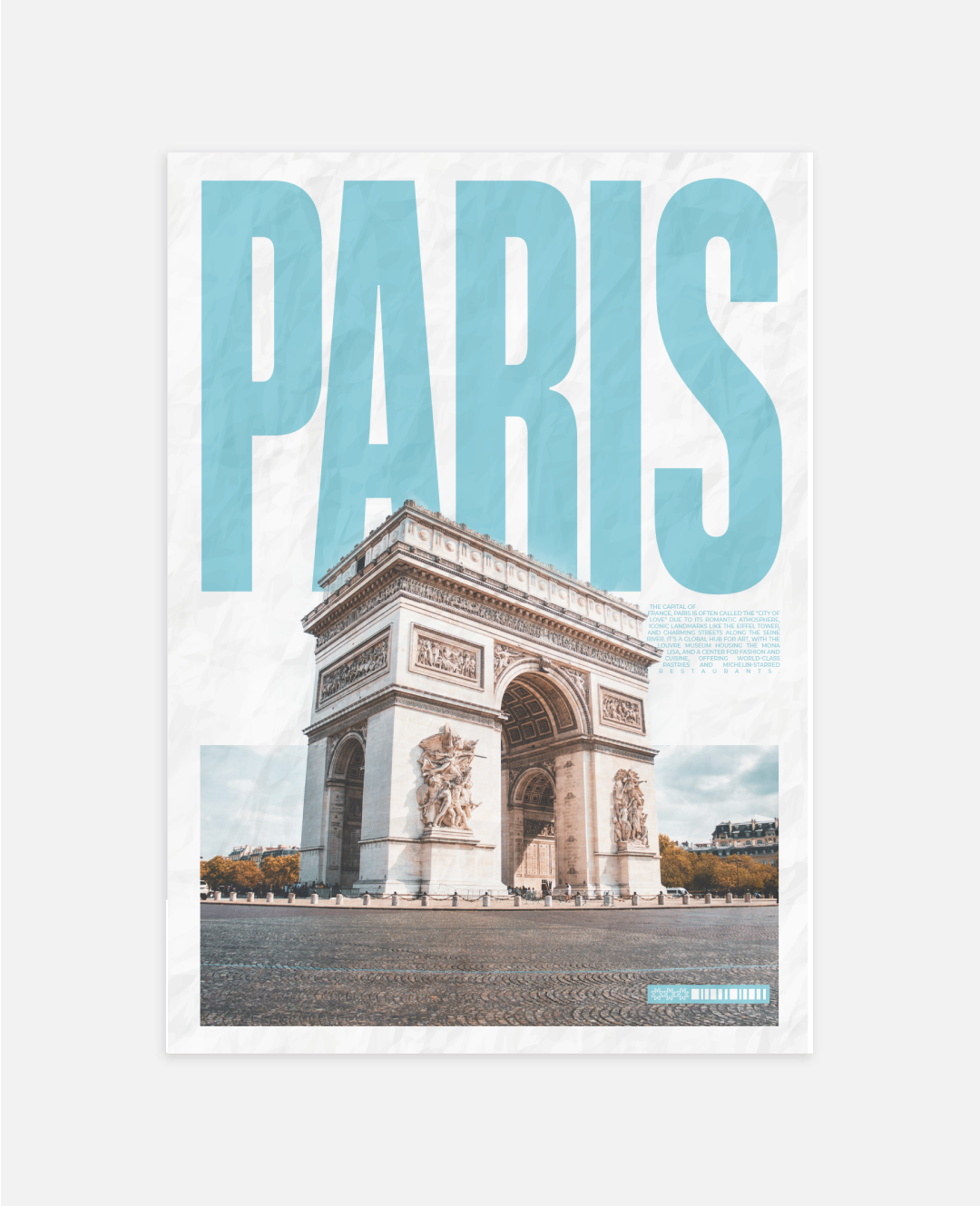 Постер Париж